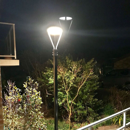 LED Post Top Light Fixtures 150 Watts, 525W Equal, AC100-277V, Bronze, Dimmable, Waterproof IP65, Outdoor Lamp Post Lights