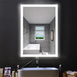 Load image into Gallery viewer, LED Lighted Bathroom Mirror, 24&quot; x 36&quot; Inch, On/Off Touch Switch, CCT Changeable With Remembrance, Defogger Window Style