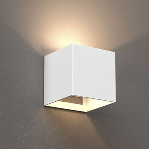 Square Shape 9W LED Wall Sconce, 3000K, 500LM, Dimmable, wall sconce light fixtures
