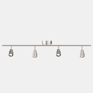 LED Dimmable Flexible Track Lighting, Brushed Nickel Finish, 3000K (Warm White),