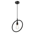 Load image into Gallery viewer, Matte Black - LED rings - Pendant Lights / Ceiling Lights E26 Base, UL Listed for Dry Location, Fixture Size: D12 x H13.5 Inch