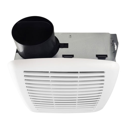 Sterling Value Series S50 Bathroom Exhaust Fan, 4.0 Sones, 50 CFM, White, Ceiling/Wall Mounted, ETL Listed