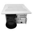 Load image into Gallery viewer, Ultra Quiet Bathroom Exhaust Fan w/ LED Light 4000K, 1000LM, 100 CFM, 0.8 Sones, Ceiling/Wall Mounted