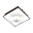 Load image into Gallery viewer, LED Canopy Light 35W 5700K Daylight 4550LM IP65 Waterproof 0-10V Dim 120-277VAC UL Listed Surface or Pendant Mount, for Gas Stations Outdoor Area Light, Black