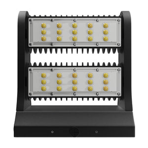LED Wall Pack 80W 5700K Rotatable ; 10800 Lumens, UL and DLC certified
