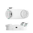 Load image into Gallery viewer, 2 Watt Round LED Emergency Light with 2 Adjustable Head Lights, Wall mount, 90 Min Battery Backup, Commercial Emergency Light