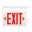 Load image into Gallery viewer, 4W Red  LED Exit Sign, Double Face, Side &amp; Ceiling Mount, 90-min Backup Battery