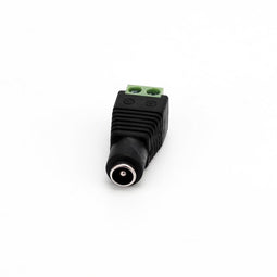 DC Wire Plug-Male/Female Barrel Connector to Screw Terminal Adapter