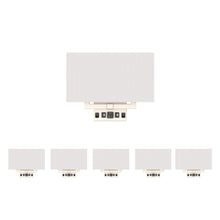 Load image into Gallery viewer, 2 light wall sconce, White shade, Dimension: W14&quot;xD4&quot;xH10.5&quot;, Brushed Nickel with switch, 2 USB, 2 switches, and 1 outlet