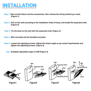 240W LED Flood Light Installation Guide 