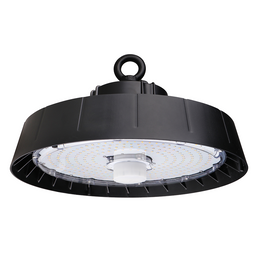150W Black UFO LED High Bay Light, 5700K (Daylight White), 500 Watt Replacement, 22500lm, Dimmable, cUL, DLC