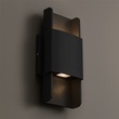Load image into Gallery viewer, Modern LED Wall Sconce Lighting Fixture, 11W, 3000K, Dimmable, Body Finish Matte Black / Sand White