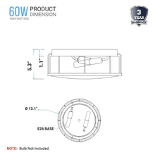 Load image into Gallery viewer, Drum Shape Flush Mount Ceiling Light, Matte Black Finish, Ceiling Lighting Fixture for Bedroom Kitchen Hallway Stairwell Entryway, E26 Base
