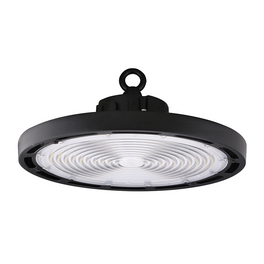 150W Black UFO LED High Bay Light, 5700K (Daylight White), 525 Watt Replacement, 22500lm, Dimmable, UL, DLC