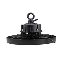 Load image into Gallery viewer, 150W Black UFO LED High Bay Light, 5700K (Daylight White), 525 Watt Replacement, 22500lm, Dimmable, UL, DLC