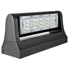 Load image into Gallery viewer, 40W LED Wall Pack  5700K-5400 Lumens Bronze Finish